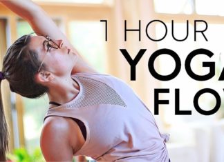 1 Hour Yoga Flow Vinyasa (Live class) | Fightmaster Yoga Videos