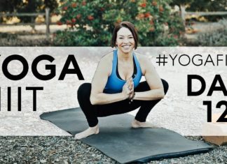 20 Minute Yoga HIIT with Handstand! Day 12 | Fightmaster Yoga Videos
