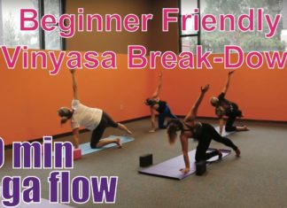 50 Minute Yoga Class – Beginner Friendly Vinyasa Breakdown