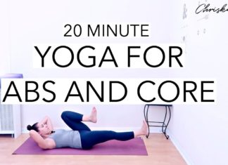 20 Min Yoga for Abs and Core | Yoga for Weight Loss | Yoga to Burn Fat | ChriskaYoga