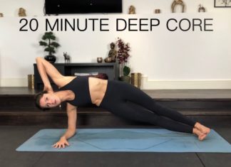 20 MINUTE DEEP CORE | Strength Through Yoga | YOGA GIRL LONDON