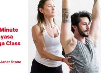 20 Minute Vinyasa Yoga Class with Janet Stone | lululemon