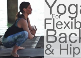 20 Minute Yoga for Flexibility: Upper Back and Hips | Fightmaster Yoga Videos