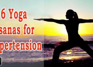 6 Yoga Asanas for Hypertension – Beginners Yoga to Cure High Blood Pressure