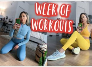 A WEEK OF WORKOUTS | WEIGHT LOSS MOTIVATION