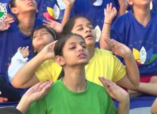 Arham @ RedFort on International Yoga Day