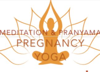 BE: 10 minute pregnancy yoga | guided meditation & breathing | The Yoga Doc