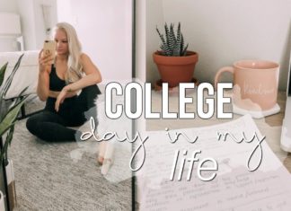 college day in my life: shopping for spring break, homework, + Target haul
