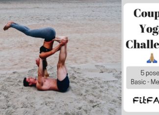 Couples Yoga Challenge – 5 yoga poses for two