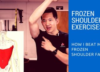Frozen shoulder exercises – how I got relief in just two days