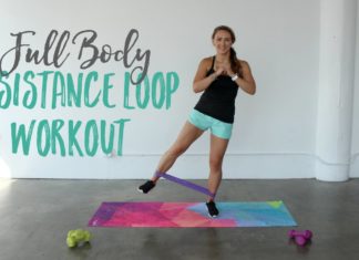 Full Body Resistance Band Loop Workout | Total Body Workout with a Resistance Loop