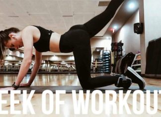 FULL WEEK OF WORKOUTS | Monday – Friday Fitness Routine (vlog)