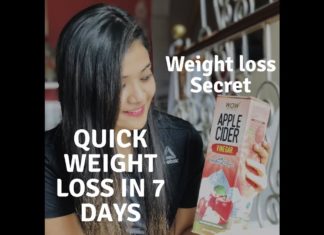 HOW TO LOSE WEIGHT QUICKLY |WEIGHT LOSS SECRET DRINK|ACV
