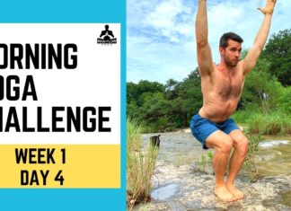 Morning Yoga Challenge Day 4 – Man Flow Yoga