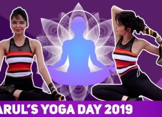 Parul Chaudhary Aka Divya Drishti's Ashlesha Takes Through Yoga Routine On Yoga Day 2019 | Exclusive