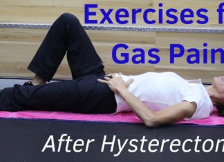Physical Therapy Exercises for Relieving Gas After Hysterectomy