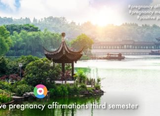 Powerful positive pregnancy affirmations & pregnancy meditations 3rd third Trimester (2018)