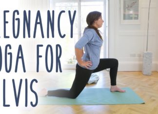 Pregnancy yoga routine for the pelvis with Gemma from Crow & Wild