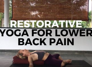Restorative Yoga for Lower Back Pain