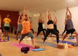 Vinyasa Yoga Traditional Class in Mysore India – One hour Full Class