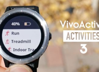 VivoActive 3 Review – Activities (EP3) Running, Cycling, Strength, Gym and more!
