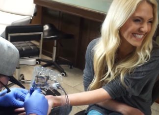 WE GOT REAL MATCHING TATTOOS!!!