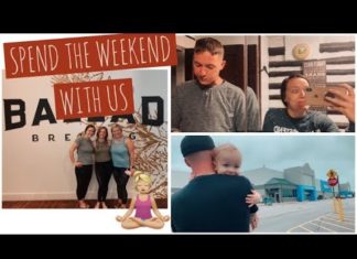 WEEKEND VLOG // YOGA CLASS, CLEAN WITH ME