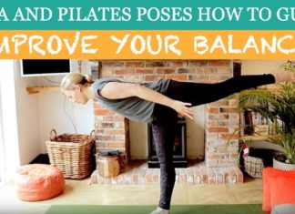 Yoga And Pilates Poses HOW TO Guide IMPROVE YOUR BALANCE