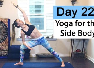 Yoga for Beginners – Stretches for the Sides of Your Body – Day 22/30 Day Challenge