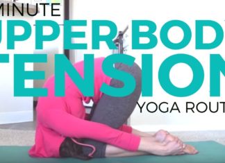 Yoga for Upper Back Tension | Neck & Shoulder Tension | SarahBethYoga