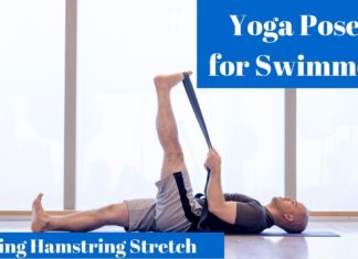 Yoga Poses for Swimmers – Lying Hamstring